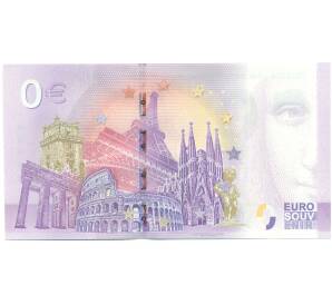 0 евро 2021 года Франция «Euro souvenir — Дональд Трамп (47-й президент США)» (Unusual) — Фото №2