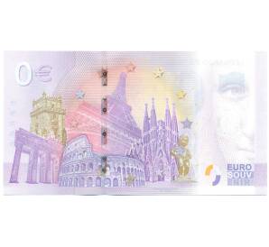 0 евро 2025 года Франция «Euro souvenir — Леонардо да Винчи» (Unusual) — Фото №2