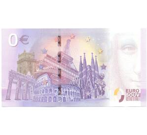 0 евро 2019 года Франция «Euro souvenir — Дикая природа Финляндии (Лось)» (Unusual) — Фото №2