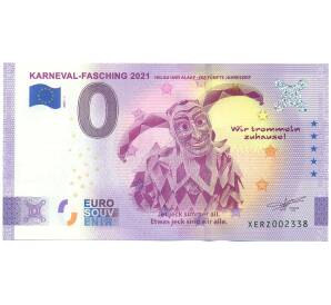 0 евро 2021 года Франция «Euro souvenir — Карнавал « (Unusual) — Фото №1