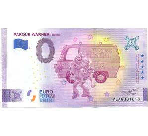0 евро 2023 года Франция «Euro souvenir — Парк Уорнер Мадрид (Скуби-Ду)» (Unusual) — Фото №1