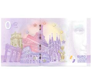 0 евро 2023 года Франция «Euro souvenir — Хэллоуин» (Unusual) — Фото №2