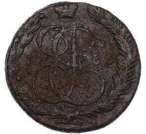 5 копеек 1786 года ЕМ — Фото №1