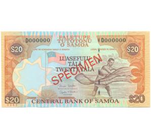 20 тала 1985 года Самоа (Образец) — Фото №1