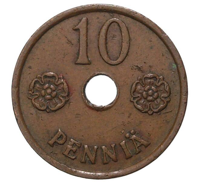 10 пенни 1942 года Финляндия (Артикул M2-37068)