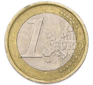 1 евро 2002 года Италия — Фото №2