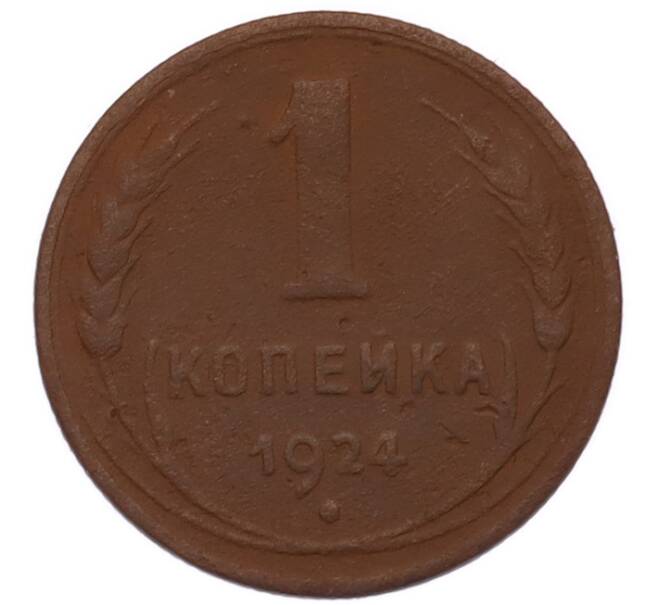 Монета 1 копейка 1924 года (Артикул: M1-68686) — Фото №1