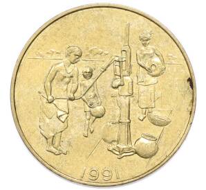 10 франков 1991 года Западно-Африканский валютный союз — Фото №1