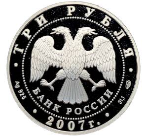 3 рубля 2007 года СПМД «Памятники архитектуры России — Невьянская наклонная башня в Свердловской области» — Фото №2