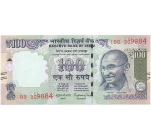 100 рупий 2015 года Индия — Фото №1