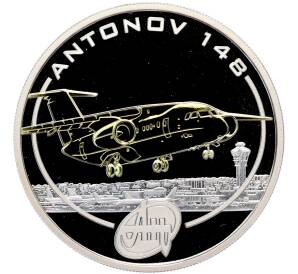 1 доллар 2008 года Острова Кука «Самолеты Антонова — Ан-148» — Фото №1