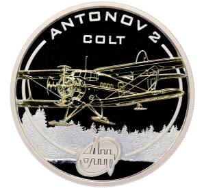 1 доллар 2008 года Острова Кука «Самолеты Антонова — Ан-2» — Фото №1