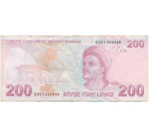 200 лир 2023 года Турция — Фото №2