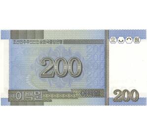 200 вон 2005 года Северная Корея — Фото №2