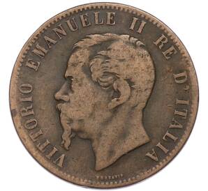 10 чентезимо 1867 года OM Италия — Фото №2