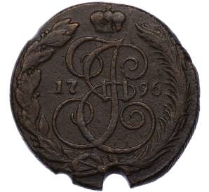 5 копеек 1796 года КМ — Фото №1