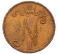 Монета 5 пенни 1908 года Русская Финляндия (Артикул: K7-3772) — Фото №2