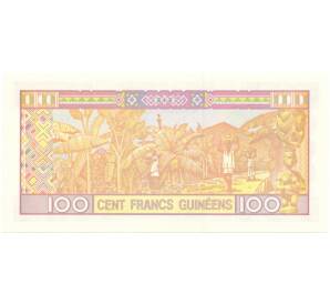 100 франков 2012 года Гвинея — Фото №2