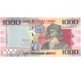 Банкнота 1000 леоне 2010 года Сьерра-Леоне (Артикул B2-5408)