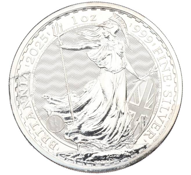Монета 2 фунта 2025 года Великобритания «Британия» (Артикул: M2-94043) — Фото №1