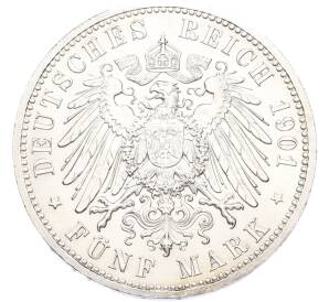 5 марок 1901 года Германия (Пруссия) «200-летие Пруссии» — Фото №2