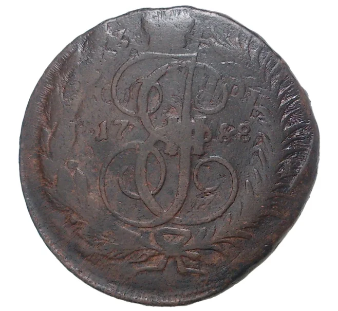 Монета 2 копейки 1788 года ММ (Артикул M1-33736)