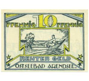 10 пфеннигов 1922 года Германия — община Арендзее (Нотгельд) — Фото №2