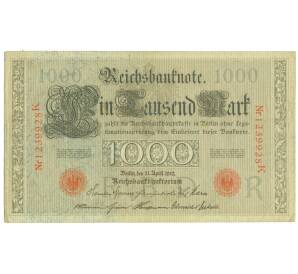 1000 марок 1910 года Германия — Фото №1