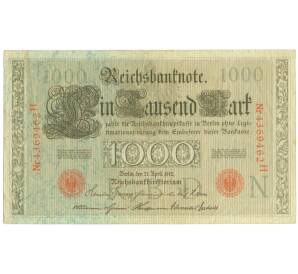 1000 марок 1910 года Германия — Фото №1
