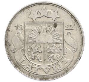 50 сантимов 1922 года Латвия — Фото №2