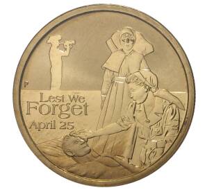 1 доллар 2012 года Австралия «АНЗАК — Санитарки» — Фото №1