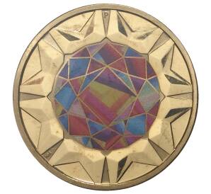 1 доллар 2017 года Тувалу «Необычные драгоценные камни» — Фото №1