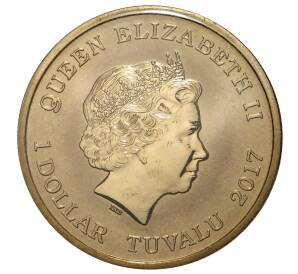 1 доллар 2017 года Тувалу «Необычные драгоценные камни» — Фото №2
