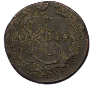 5 копеек 1784 года КМ — Фото №1