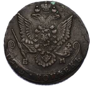 5 копеек 1782 года ЕМ — Фото №2