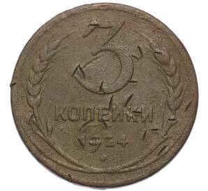 3 копейки 1924 года