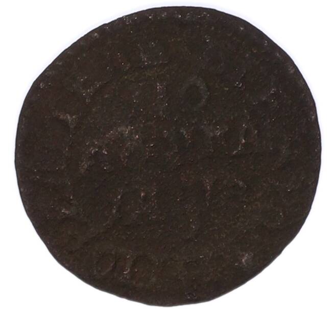 Монета Полушка 1701-1709 года (Артикул: K7-4293) — Фото №1