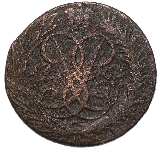 Монета 2 копейки 1761 года (Артикул: K7-4311) — Фото №1