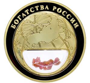 Жетон 2020 года «Богатства России — Рубин» — Фото №2
