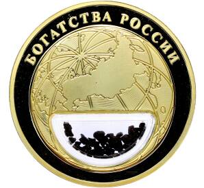 Жетон 2020 года «Богатства России — Уголь» — Фото №2