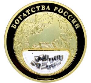 Жетон 2020 года «Богатства России — Цинк» — Фото №2
