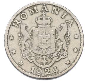 2 лей 1924 года Румыния — Фото №1