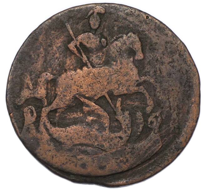 Монета 1 копейка 1760 года (Артикул: T11-52591) — Фото №2