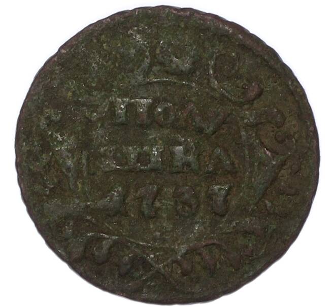 Монета Полушка 1737 года (Артикул: T11-52597) — Фото №1