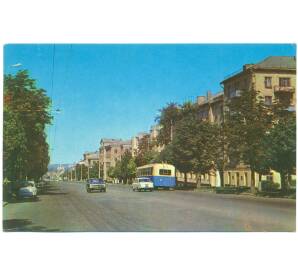 Почтовая карточка 1972 года СССР «Тула — Проспект Имени Ленина»