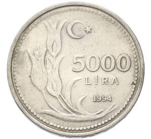 5000 лир 1994 года Турция — Фото №1