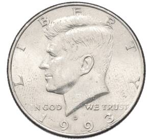 1/2 доллара (50 центов) 1993 года D США — Фото №1
