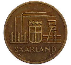 50 франков 1954 года Саар