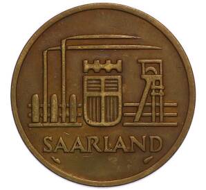 50 франков 1954 года Саар