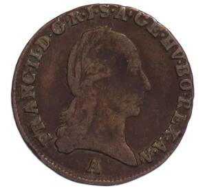 1/2 крейцера 1800 года A Австрия — Фото №2